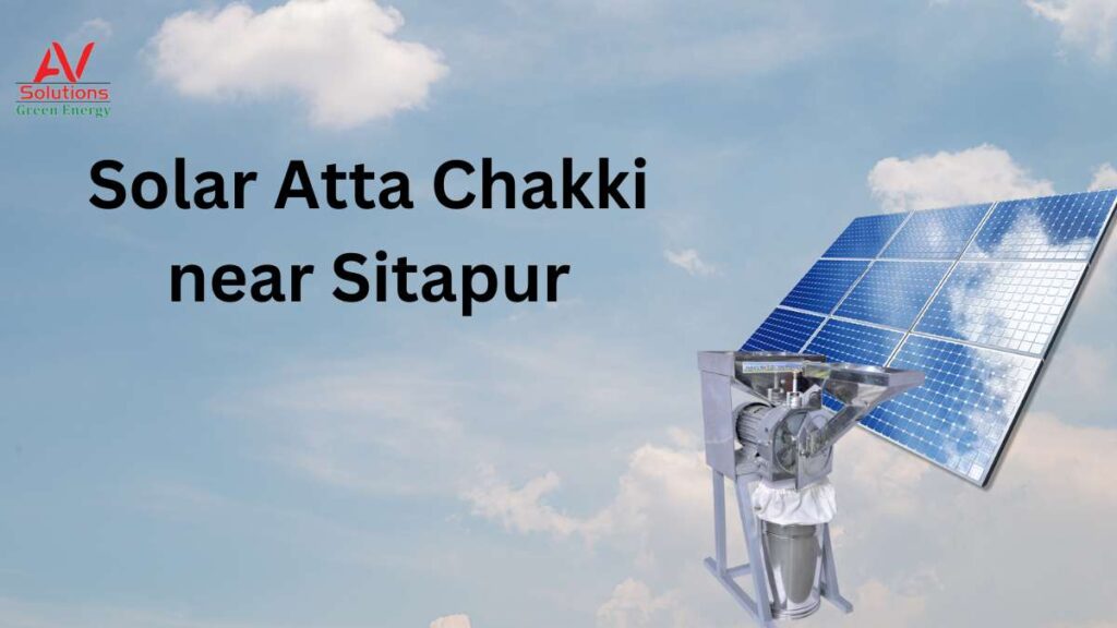 Solar Atta Chakki near Sitapur